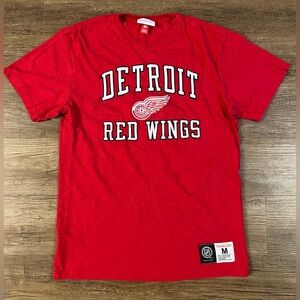 MITCHELL AND NESS T-SHIRT DETROIT RED WINGS Size Medium E39